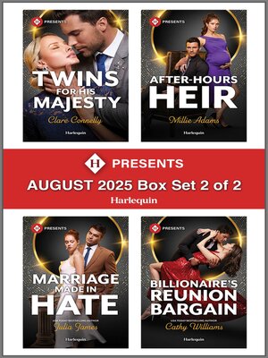 cover image of Harlequin Presents August 2025--Box Set 2 of 2